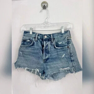 Agolde Jaden Denim Shorts Size 26